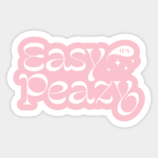 Easy Peazy! Sticker